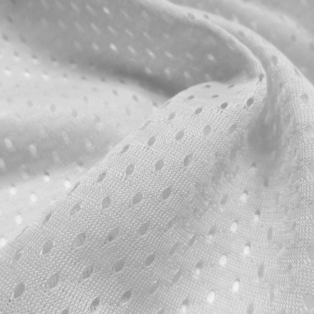 Athletic Micro Mesh White [2024-208] - $5.00 : Fabrics - Dazzle
