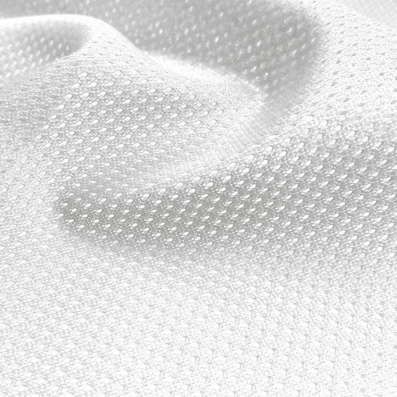 Athletic Micro Mesh White [2024-208] - $5.00 : Fabrics - Dazzle