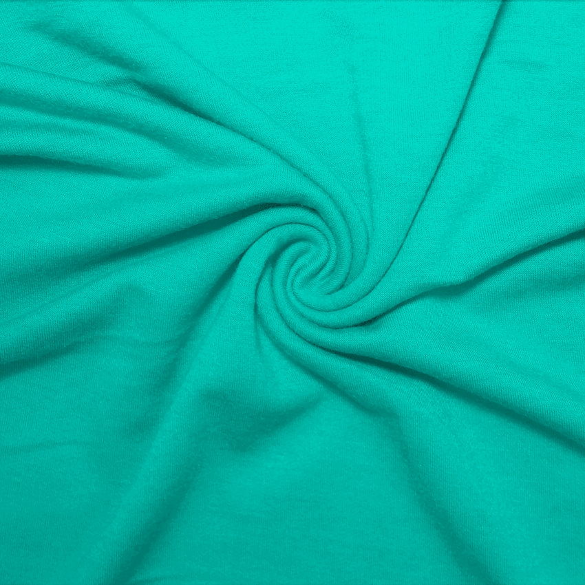 Frech Terry Rayon Spandex Mint - Click Image to Close