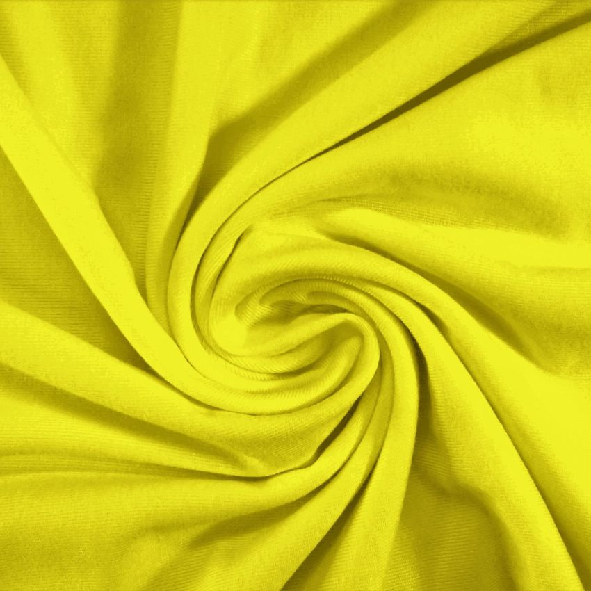 Rayon Spandex Yellow - Click Image to Close