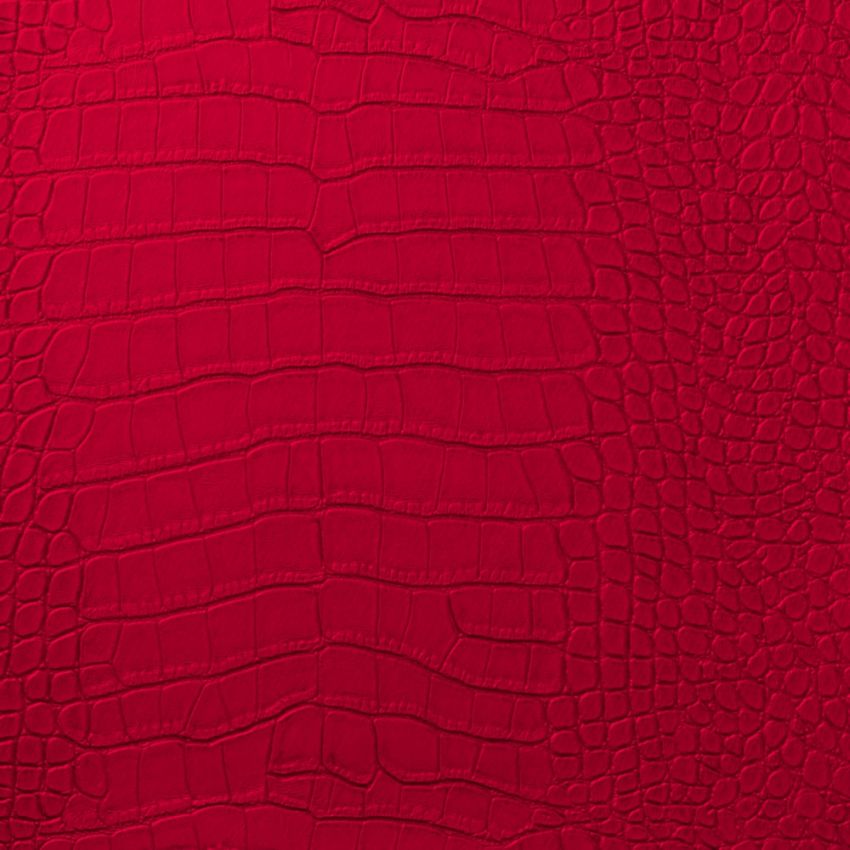 Vinyl Crocodile Red - Click Image to Close