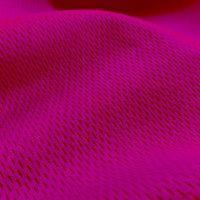 Athletic Dimple Mesh Dark Fuchsia