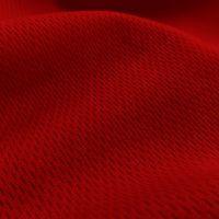 Athletic Heavy Dimple Mesh Red