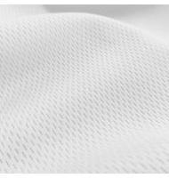 Athletic Heavy Dimple Mesh White