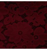 Hailey Lace-580-400 Burgundy