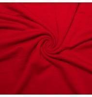 French Terry Polyester Rayon Spandex Red
