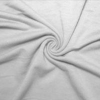 French Terry Polyester Rayon Spandex White