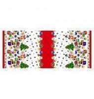 Poly Poplin Christmas Tablecloths Fabric Style# 10012