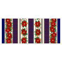 Poly Poplin Christmas Tablecloths Fabric Style# 1007