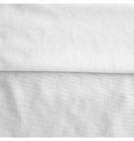 Fleece Polyester Cotton-White