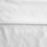 Fleece Polyester Cotton-White