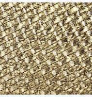 Vinyl Basket Weave Gold