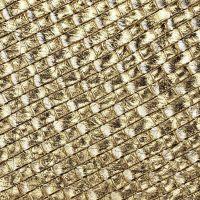 Vinyl Basket Weave Gold