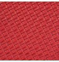 Vinyl Basket Weave Red