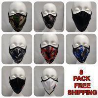 Unisex Face Masks Reusable Washable Pack Of 8 PCS Made In USA